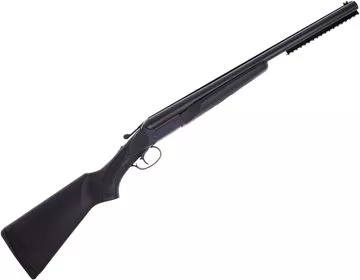 Picture of Boito A680 Side-By-Side Shotgun - 12Ga, 3", 20", Blued, Under Barrel Picatinny Rail, Ported, Black Synthetic Stock, Fiber Optic Front Sight, Fixed (IC,M), Double Trigger