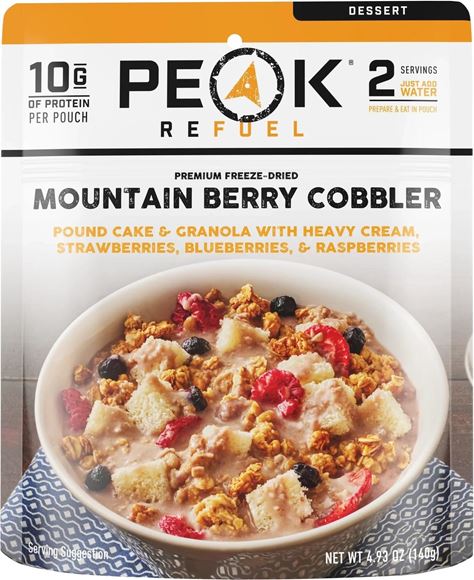 Picture of Peak Refuel Freeze Dried Meals - Mountain Berry Cobbler