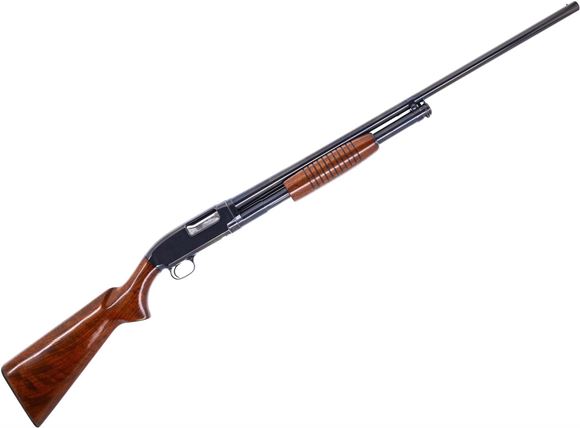 Picture of Used Winchester Model 12 Pump-Action 16ga, 2 3/4" Chamber, 28'' Barrel, Fixed Full Choke, Re-Blued, Good Condition