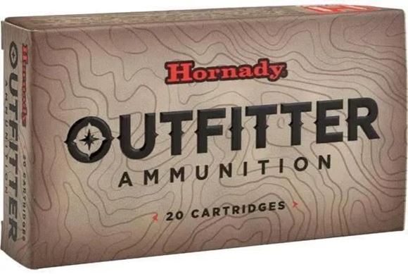 Picture of Hornady Outfitter Rifle Ammo - 7mm Rem Mag, 150Gr, CX Monolithic Copper Alloy, 200rds Case