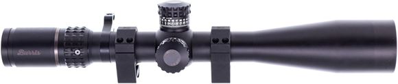 Picture of Used Burris XTR II Riflescope, 5-25X50mm, 34mm, Target Turrets, Side Focus, Illuminated SCR MOA Reticle, First Focal Plane, Matte Black, With Vortex Rings and Bubble Level, Exellent Condition