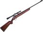 Picture of Used Browning T-Bolt Bolt-Action 22 LR, 22" Barrel, With Weaver V22-A 3-6x Scope, Made in Belgium, One Mag, Finish Worn On Metal, Overall Good Condition