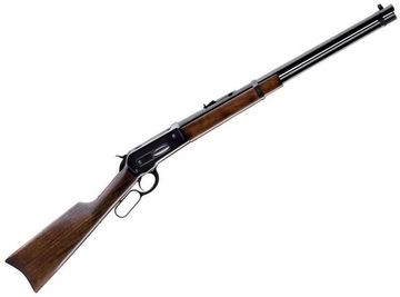 Picture of Chiappa 1886 Lever Action Rifle - 45-70 Govt, 22", Blued, Color Case Hardened Receiver, Semi-Buckhorn Adjustable Sights, Crescent Buttplate, 5 rds