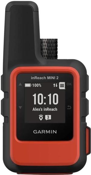 Picture of Garmin, Satellite GPS Communicators - InReach Mini 2, Black Body, Basic GPS Navigation & Tracking, 2-Way Interactive SOS, Text Message Enabled, Pairs with Mobile App.