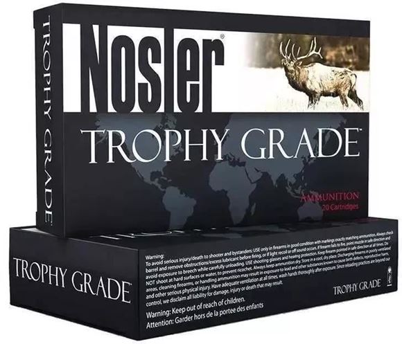 Picture of Nosler Trophy Grade Rifle Ammo - 30-06 Sprg, 180Gr, Partition, 20rds Box