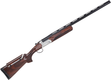 Picture of Stevens Model 555 Compact Single Barrel Trap Over Under Shotgun - 20 ga, 3", 26", Blued, Aluminum Receiver, Walnut Stock With Adjustable Comb, 13.75" Lenght Of Pull, Chokes (F,M,C)