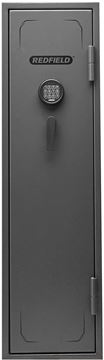 Picture of Redfield Gun Safes  - 12 Gun Safe, Electronic Lock, 14ga  Steel, 53"x15.5"x16", Fire Rating Of 20 Minutes At 1200�F, Grey