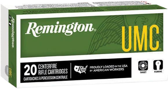 Picture of Remington UMC Rifle Ammo - 303 British, 174Gr, FMJ, 200rds Case, 2475fps