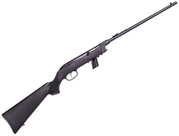 Picture of Savage Arms Model 64 F Takedown Left Hand Rimfire Semi-Auto Rifle - 22 LR, 16.5", Satin Blued, Black Synthetic, 10rds, With Carry Bag