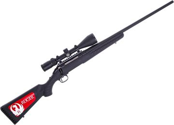 Picture of Ruger American Standard Bolt Action Rifle - 30-06 Sprg, 22", With Vortex Diamondback 3.5-10x50mm Riflescope, Dead-Hold BDC, Matte Black Synthetic, 4rds