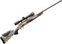Picture of Browning X-Bolt 2 Speed Bolt Action Rifle, 30-06 Sprg, 22", Fluted Sporter Contour, OVIX Camo Composite Stock, Adjustable LOP, Adjustable Comb, Smoked Bronze Cerakote, M13 - 0.75 threaded w/ Muzzle Brake, 4rds