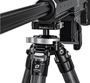 Picture of Leofoto ST-324C Carbon Fiber Tripod - Rapid Lock Ball Head With Double Clamp Fits ARCA & Picatinny, 115mm-1540mm Adjustable Height, 15kg Capacity, Bubble Level