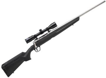 Picture of Savage 57102 Axis II XP Stainless Bolt Action Rifle 22-250 REM, 22" Bbl., 3-9x40 Bushnell Banner Scope