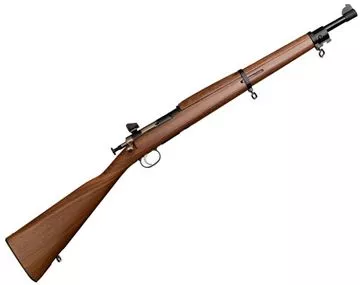Picture of Crickett Springfiled 1903 Rimfire Bolt Action Rifle - 22 LR, 16.125", Wood Stock, Single Shot, 1rd, Sling Loops, Adjustable Rear Sight