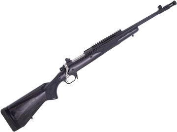 Picture of Used Ruger Gunsite Scout Bolt Action Rifle - 308 Win, 16.1", Threaded w/Flash Suppressor, Matte Black, Black Laminate Stock, Post Front & Adjustable Rear Sights, 1x Mag, Very Good Condition