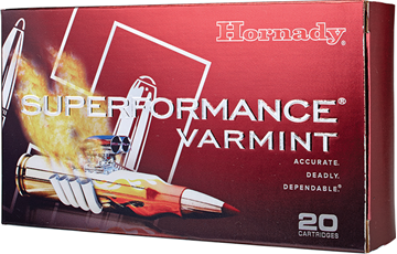 Picture of Hornady Superformance Rifle Ammo - 223 Rem, 53Gr, V-Max, 20rds Box