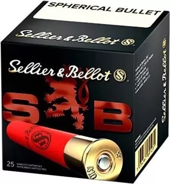 Picture of Sellier & Bellot Hunting Shotgun Shells - Red, .410, 3", 9/16oz, #4, Lead, 25rds Box
