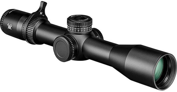 Picture of Vortex Optics, Venom Riflescope, 3-15x44mm, FFP, EBR-7C MOA Reticle, 34mm Tube, 1/4 MOA Adjustments, Revstop Zero Stop