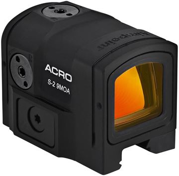 Picture of Aimpoint ACRO S-2 Shotgun Red Dot Sights - 9 MOA, Mounts Directly Onto Ventilated Rib,  Black, CR2032, 50,000 Hours.