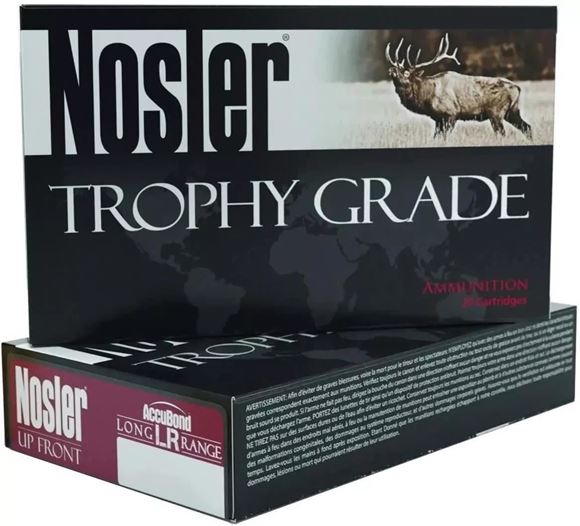 Picture of Nosler Trophy Grade Rifle Ammo - 270 Win, 150Gr, AccuBond Long-Range, 20rds Box