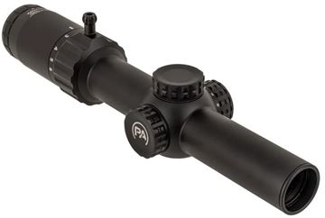 Picture of Primary Arms Optics, Classic Series Riflescopes - 1-6x24mm, 30mm, Second Focal, Illuminated Duplex Dot Reticle, Capped Turrets, 0.5 MOA Adjustments, CR2032