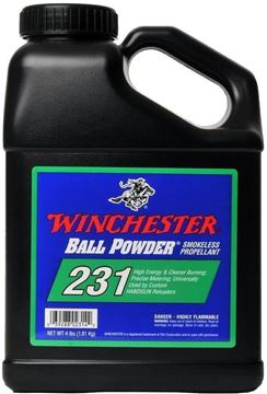 Picture of Winchester Ball Pistol Powders - 231 Ball Powder, Smokeless Propellant , 4 lbs