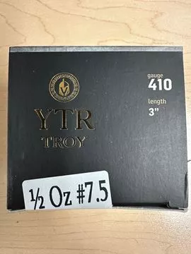 Picture of Troy Shotgun Ammo - 410Ga, 3", 1/2oz, #7-1/2, 1500fps, 25rds Box
