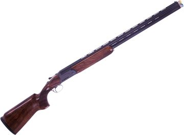 Picture of Rizzini BR110 Ladies Sporter Left Hand Over/Under Shotgun - 12Ga, 3", 30", Vented Rib, Black Steel frame & Barrel, Turkish Walnut Stock w/ Adjustable Comb, 14" LOP, 5 Extended Chokes (F,IM,M,IC,CL)
