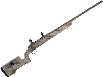 Picture of Used Browning X-Bolt Hell's Canyon Long Range Rifle - 300 PRC, 26" Fluted Heavy Sporter Barrel w/ Muzzle Thread, Burnt Bronze Cerakote, Composite MAX Stock, A-TACS AU Finish, 3rds. Excellent Condition