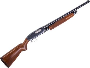 Picture of Used Winchester Model 25 Pump-Action Shotgun, 12Ga, 2-3/4", Barrel Shortened To 19.5", Cylinder Bore, Wood Stock With Pistol Grip Sling Mount, SIN Number On Barrel, Overall Fair Condition