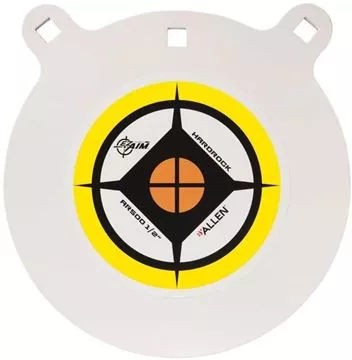 Picture of Allen Shooting Accessories - EZ Aim 10" x 1/2" AR500 Steel Gong Shooting Target, White