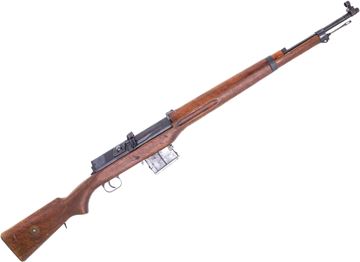 Picture of Used AG-42 Ljungman Semi-Auto Rifle, 6.5x55, 25" Barrel, Full Military Wood Stock, 1943 Manufacture, 1 Magazine, Fair Condition