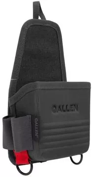 Picture of Allen Shooting Accessories - Competitor Single Box Molded Shell Carrier, Gray, Holds 25rds of 2-3/4 inch 12 Gauge Shells