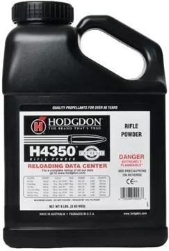 Picture of Hodgdon Smokeless Extreme Rifle Powder - H4350, 8 lb