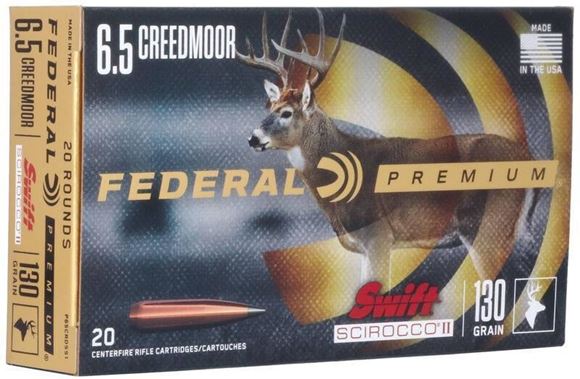Picture of Federal Permium Swift Scirocco II Rifle Ammunition