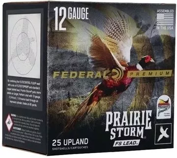 Federal Premium Prairie Storm FS Lead Load Shotgun Ammunition — Reliable Gun