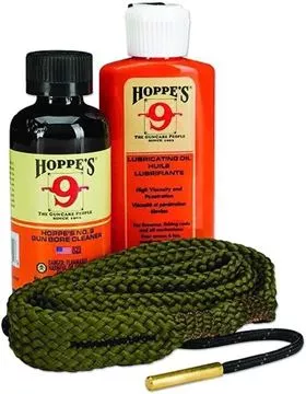 Picture of Hoppe's No. 9 Cleaning Kits,1.2.3. Done Cleaning Kit For 30 Cal, Hopper's No.9 Gun Bore Cleaner, No.9 Lubricating Oil, 30 Cal Bore Snake.