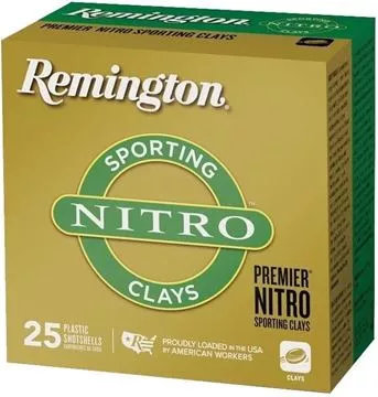 Remington Target Loads, Premier Nitro Gold Sporting Clays Target Loads Shotgun Ammunition — Reliable Gun
