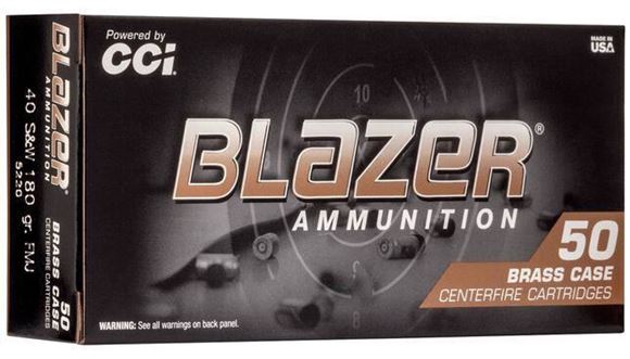 Picture of CCI Blazer Brass Pistol Ammunition