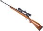 Picture of Used Parker Hale Safari Bolt-Action Rifle, 30-06 Sprg, 22" Barrel, Blued, Checkerd Wood Stock, Timney Trigger, Decelerator Pad, Nikon Prostaff 3-9x40 Riflescope, Good Condition