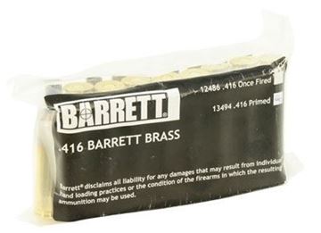 Picture of Barrett Primed Brass Cases