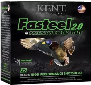 Kent Fasteel 2.0 Precision Plated Steel Waterfowl Shotgun Ammunition — Reliable Gun