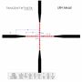 Picture of Tangent Theta Long Rang Hunter Riflescope Model TT315LRH - 3-15x50mm, 30mm, Illuminated LRH MRAD Reticle, Double Turn Elevation Adjustment With 18 MRAD Total Range, 0.1 MRAD Adj. Resolution