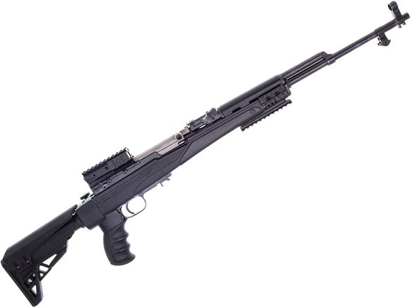 Picture of Used Norinco SKS Semi-Auto Rifle, 7.62x39, 20" Barrel, Black ATI Stock, UTG Dust Cover Scope Mount Single Rail & Tri-Rail, Original Dust Cover, 3 Duckbill Magazines, Good Condition