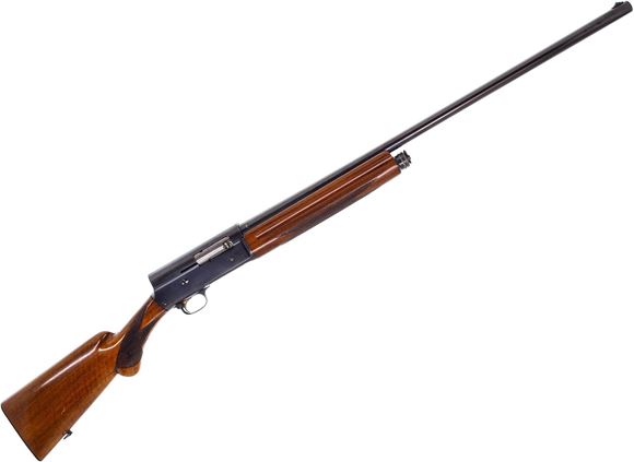 Picture of Used Browning Auto-5 "Light Twelve" Semi-Auto 12ga, 2 3/4" Chamber, 29.5" Barrel Full Choke, Stock Cracked at Wrist, Overall Good Condition