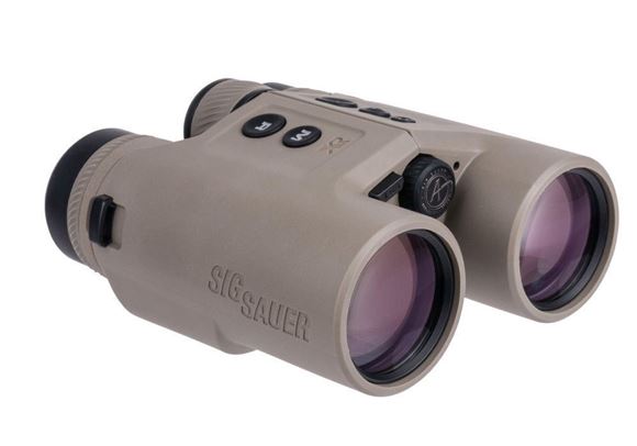 Picture of Sig Sauer Kilo10K-ABS HD Gen II Laser Range Finding Binocular - 10X42mm, Red AMOLED, BDX2.0. FED, 10,000 Yard, Direct Wind Input, Drop Remote Waypoints With Basemap App, Applied Ballistics Elite With Complete AB Bullet Database