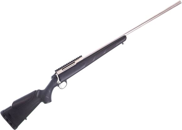 Picture of Used Tikka T3 Varmint Bolt-Action Rifle, 243 Win, 24" Barrel, Stainless, Black Synthetic Stock, Scope Rail, Limbsaver Pad, Extra Forend, 1 Magazine, Good Condition