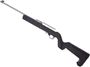 Picture of Used Ruger 10/22 Takedown Semi-Auto Rifle, 22LR, 16.5" Barrel, Stainless, Black Magpul Backpacker Stock, Dlask Upgraded Bolt, BX-1 Aftermarket Trigger, Rear Fiber Optic Removed, 4 Magazines, Good Condition