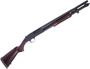 Picture of Used Mossberg 590 Retrograde Pump-Action Shotgun, 12Ga, 3", 20" Barrel, Fixed Cylinder, Blued, Wood Stock, Heat Shield, Receiver Drilled & Tapped, Excellent Condition