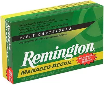 Remington Managed-Recoil Core-Lokt Centerfire Rifle Ammunition — Reliable Gun